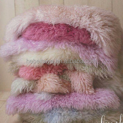 Монгольская тибетская кудрявая овчина