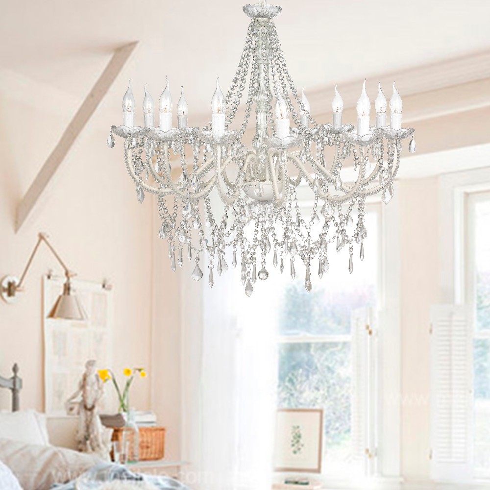 K9 or K5 chromed crystal droplet semi-flush wedding decoration chandelier ceiling lighting