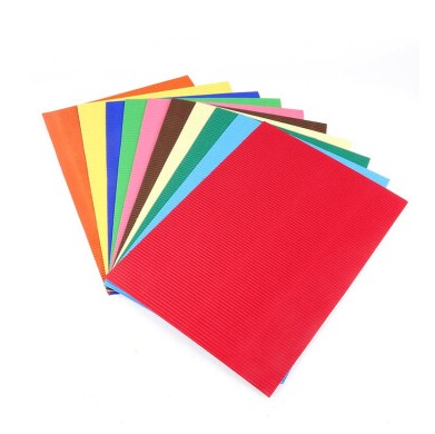 DIY Цвет рифленая бумага