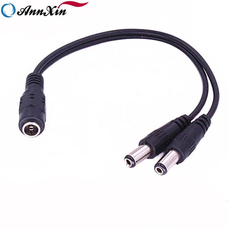 Male /& Female 2.1x5.5mm Adapter Kabel Buchse Steckverbinder für CCTV