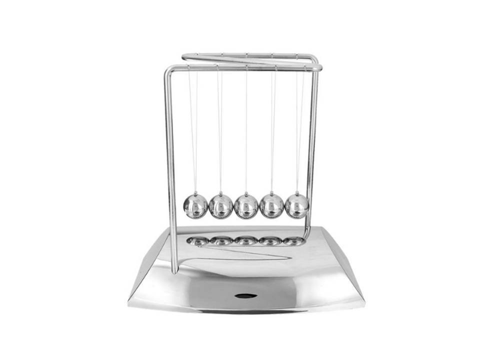 Newtons Cradle Balance Ball Desk Decor toy Deal Hub