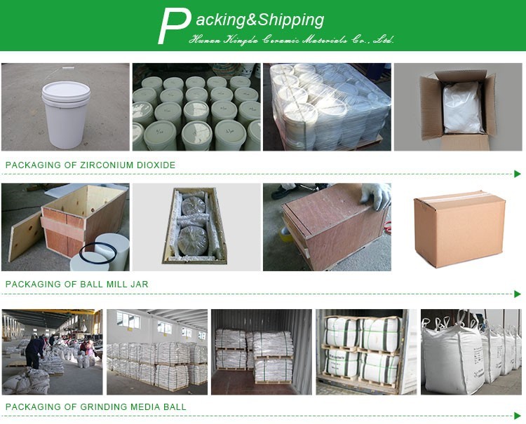 Yttria Stabilized zirconia ball mill jar for planetary milling china factory