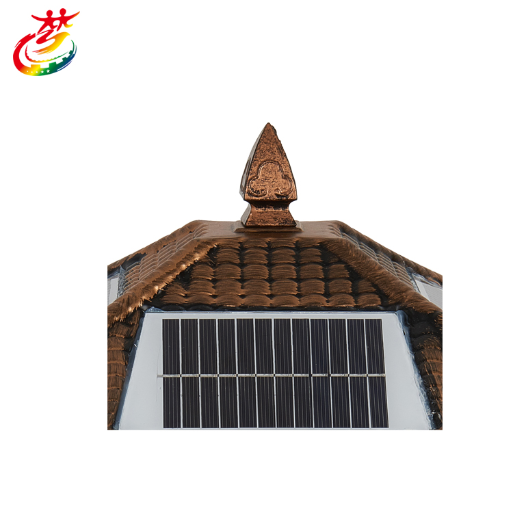 Светильник для сада в стиле коттеджа на солнечной батарее