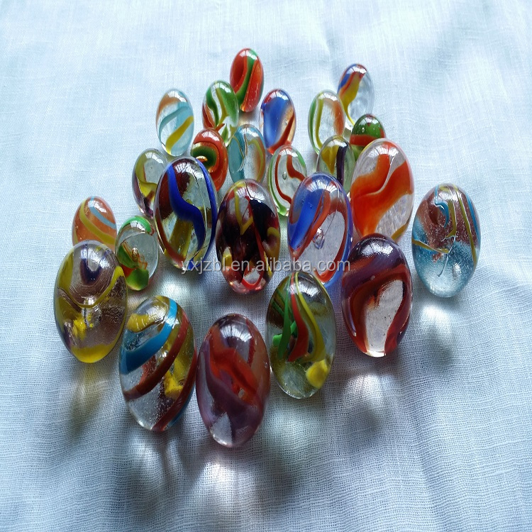 Крутящиеся стеклянные мраморы