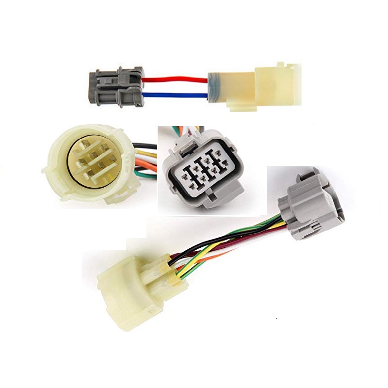 6 x OBD2 TO RDX 410cc FUEL INJECTOR CONVERSION JUMPER HARNESS ADAPTER Connector