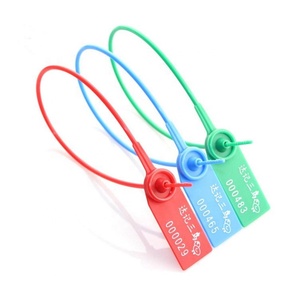 Disposable container seal , Directly selling and logistics tighten Security Plastic tag label Seals