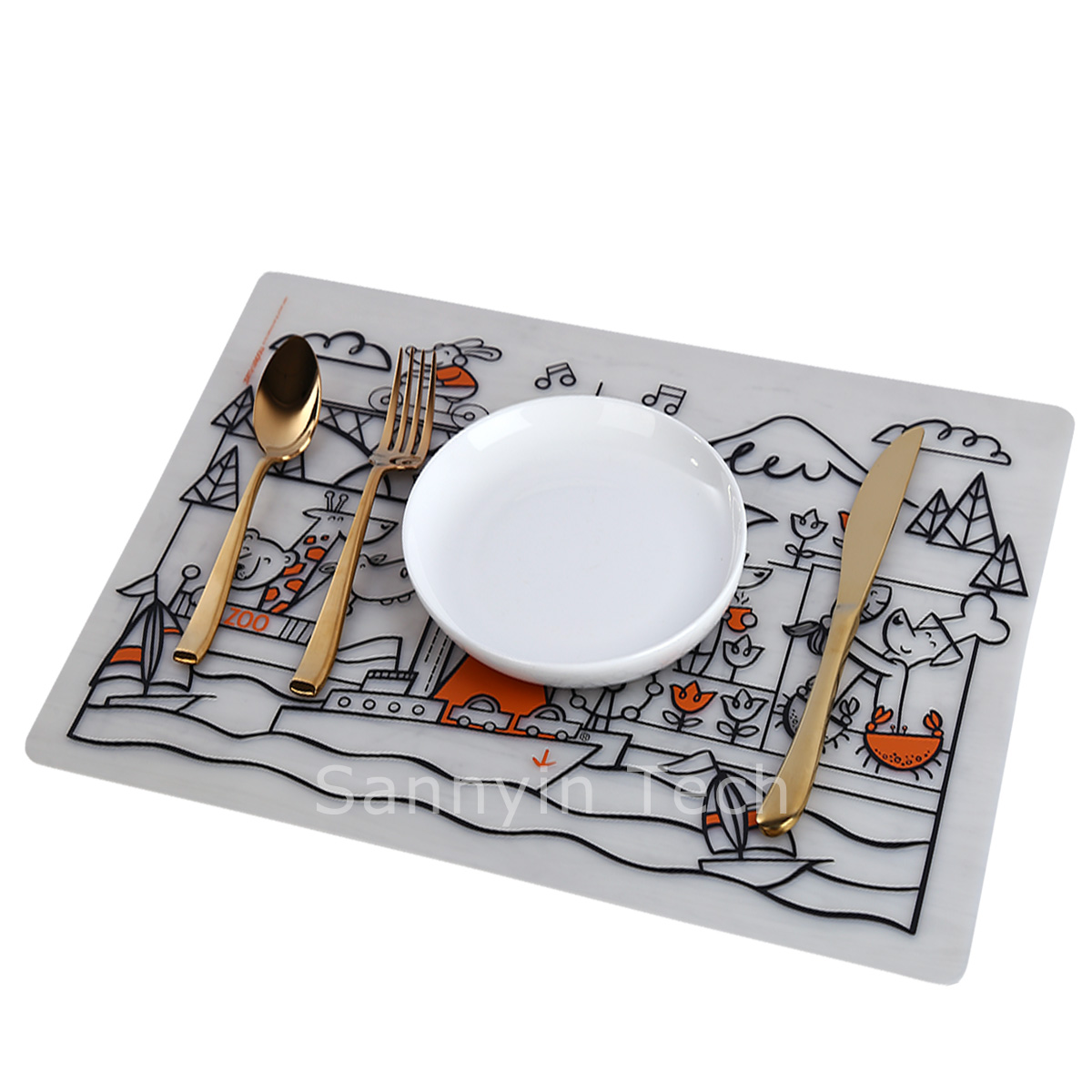 Stick On Placemat Table Mat Travel Place Mat Table Topper And Eco Friendly Tablecloth Portable For