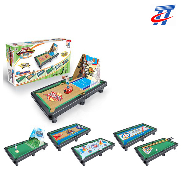 Рекламная игрушка мини 6 в 1 настольная игра