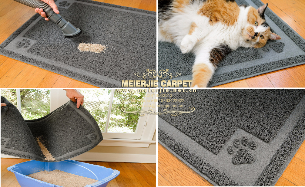 Tapis de sable pour chat litière sans BPA 45 * 60 cm