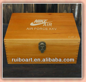 nike wooden box