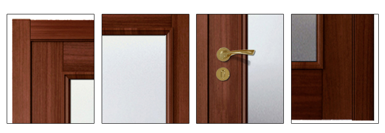 China wood frame entry doors vintage wooden doors bathroom glass door