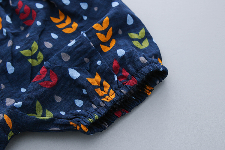 Elephant and leaves summer suit importing bulk wholesale baby clothes boy from china