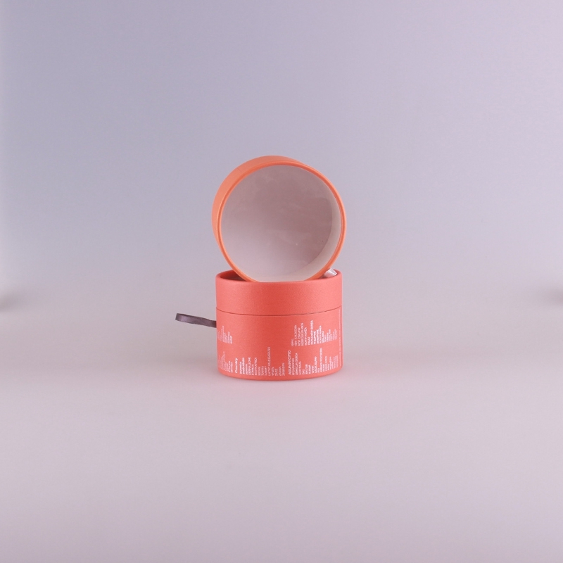 Custom made packaging round box T-shirt PVC paper tube for gift/soap