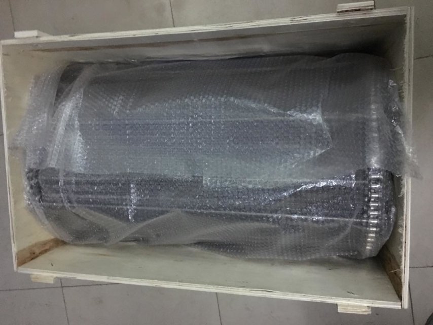 0.5mm-4mm Balanced Spiral SS Wire Mesh Belt Conveyor For Bakery Tunnel Oven
