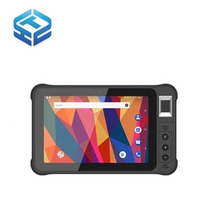 HT- T75 New 7inch MTK Android industrial IP67 rugged tablet with NFC Fingerprint UHF RFID 1D 2D Barcode ID module