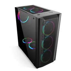 SATE-Aceitar a ordem pequena EATX ATX computador PC gaming caso Suporte OEM branco personalização K381 preço é de 17.3 ~ 38.9