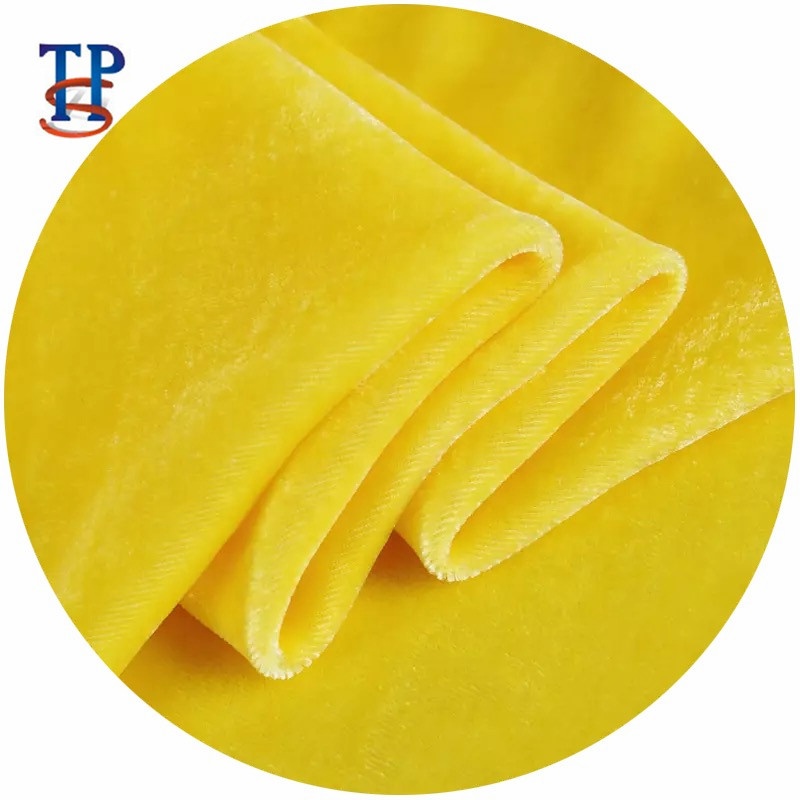 Окрашенная шелковая бархатная ткань, шелковая вискозная ткань