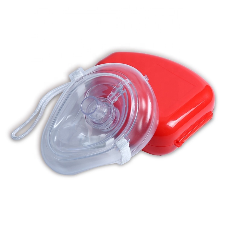 Одноразовые персонализированные CPR Resuscitator брелок маска