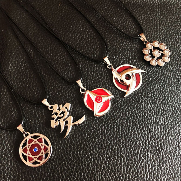 Naruto Kakashi Hatake Sharingan Sya Rin Gan Pendant Necklace Perfect Gift