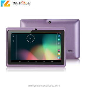 Wholesales china cheapest 7 inch ALLWinner A33 Quad Core 1G+8G 1024*600 WIFI Bluetooth USB 3G android tablet
