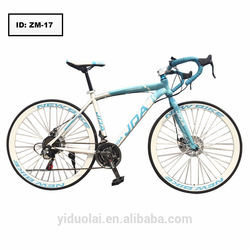 21-speed road bike 26 inch double disc road bike high carbon steel road bike