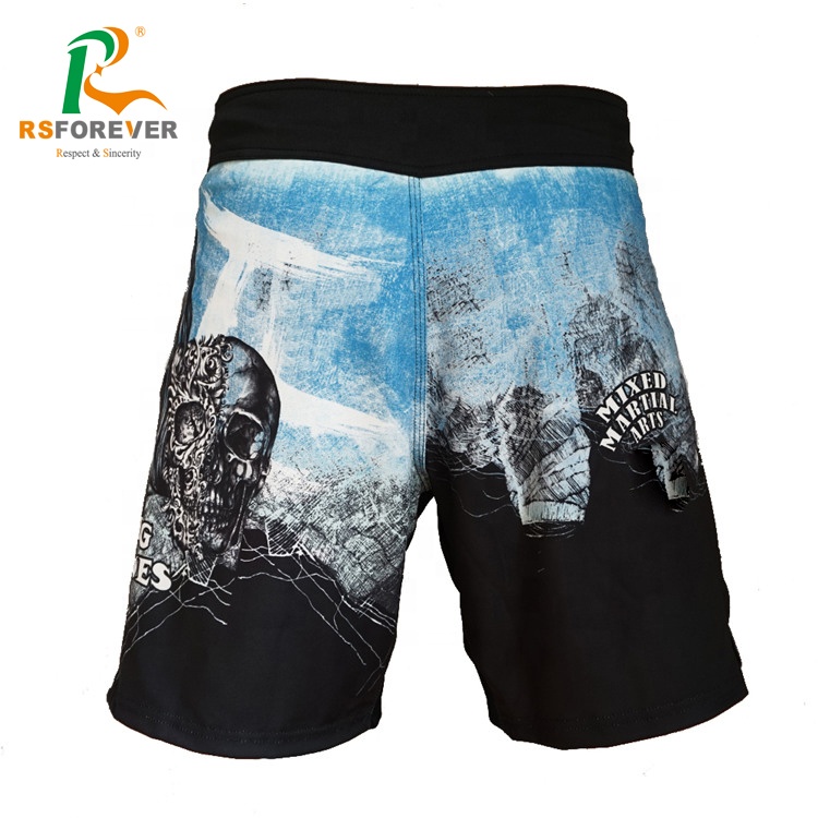Пользовательские оптовый, быстро сохнущий Борьба шорты/Боксерские Шорты для ММА мужские брюки