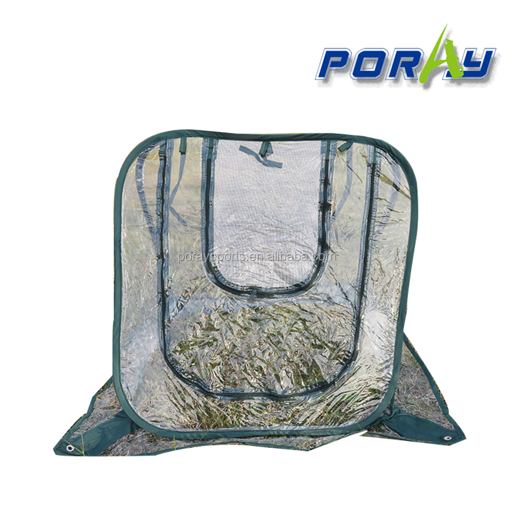 Poray Mini Grow Room Grow Tent Flower Pot Cover Transparent Poray Mini Grow Room Grow Tent Flower Pot Cover Transparent