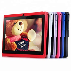 Nice 7" hot allwinner a33 android tablet without sim card Q88 8GB tablet touch screen