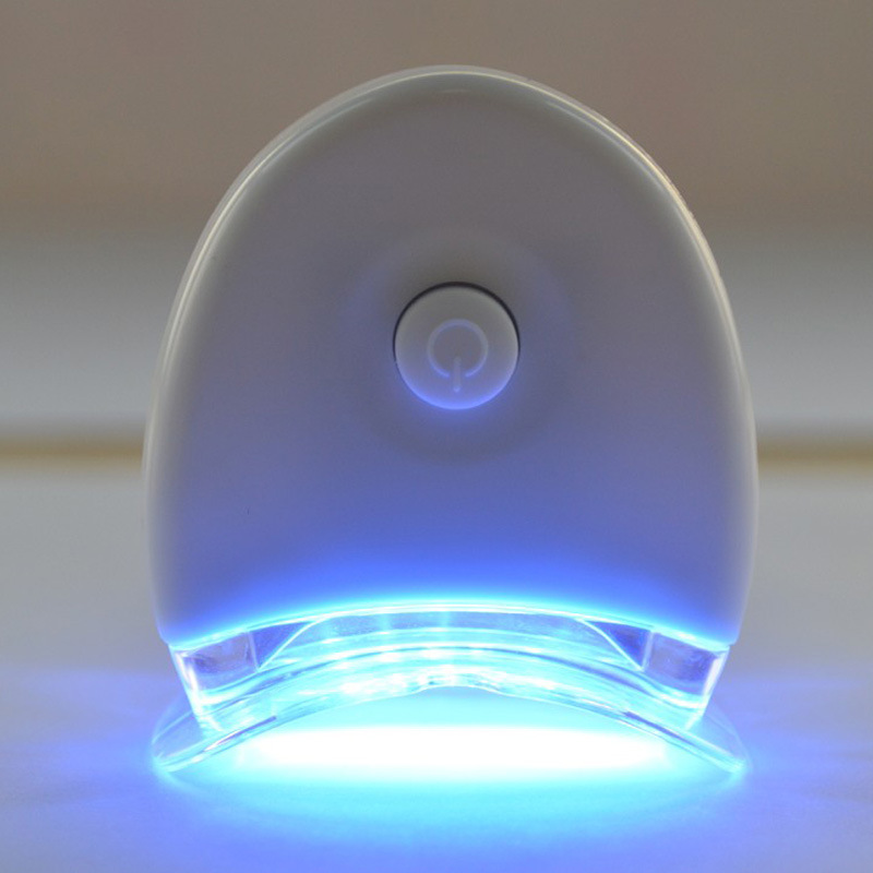 Мини Портативная Синяя светодиодная лампа для отбеливания зубов, лампа для отбеливания зубов