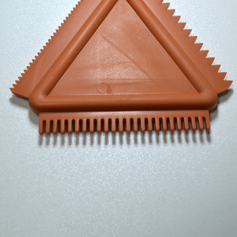 Wood Graining Tools Triangular Craft Graining Rubber Comb