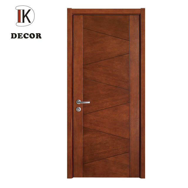 Bedroom Interior Engineered hardwood Veneer solid wood core Flush Door