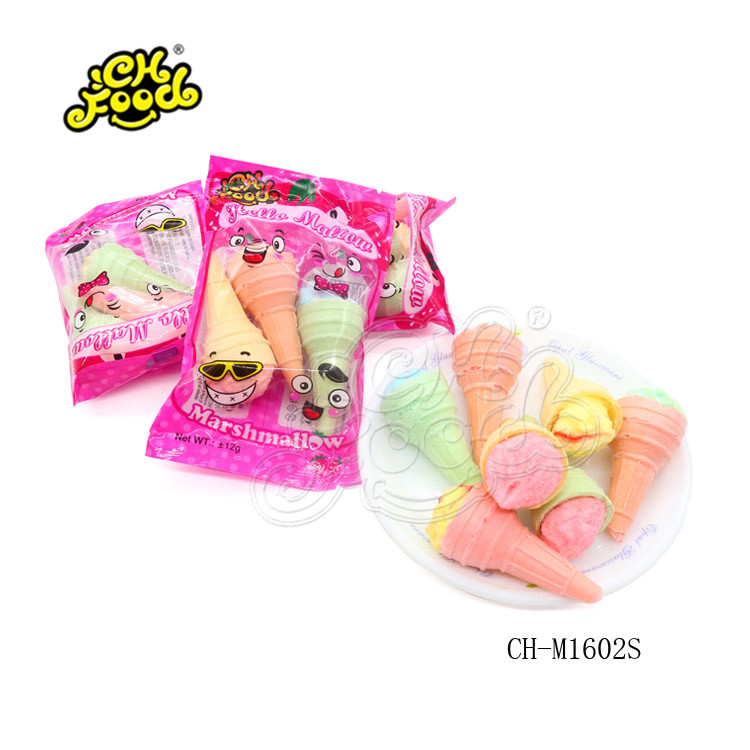 CHFOOD short stick twist vegan marshmallow/marshmallow rope CH-M1605