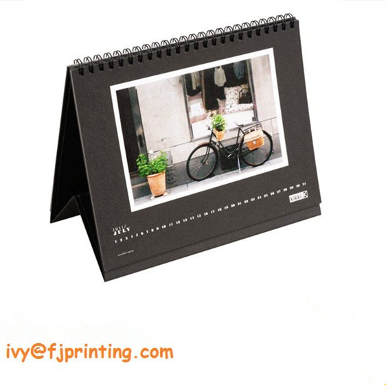 1250 г/кв. М настольный календарь с спиральным Переплетным столом календарь