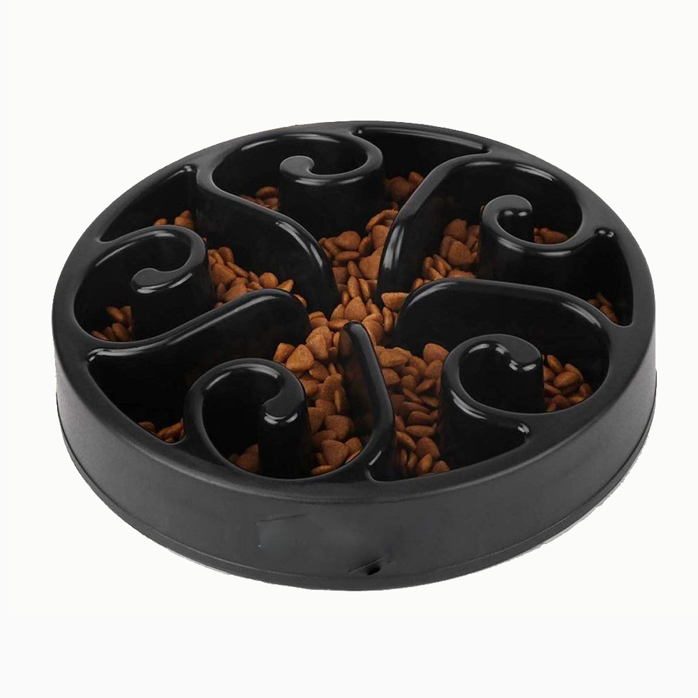Slow Feeder Dog Bowl Bloat Stop Dog Food Maze Interactive Puzzle Non Skid Feeder