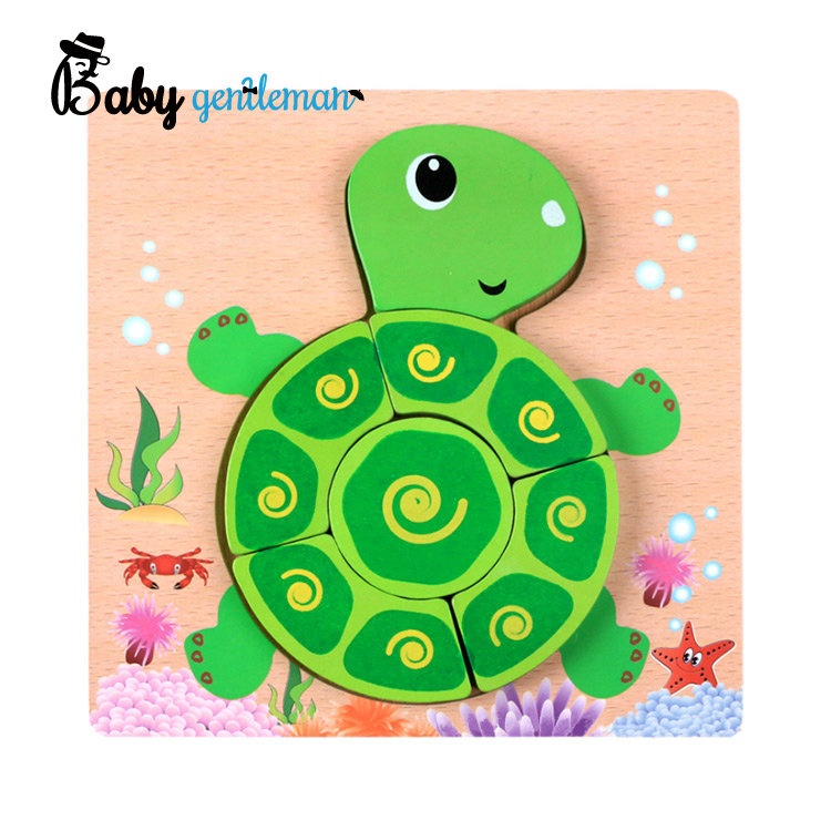 Забавный 3d Деревянный пазл для малышей Z14046D