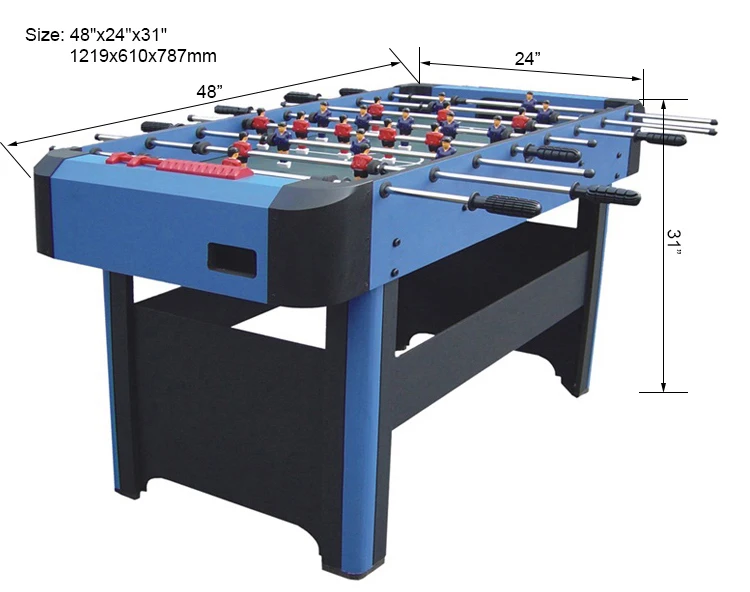 SZX 55'' Cheap Blue soccer game foosball table for sale china