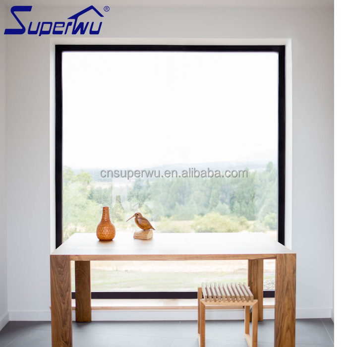 Portas de alumínio janelas design profissional para mais avaliação de energia