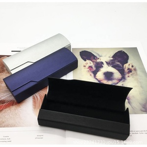 Myopic glasses box for men and women sunglasses box square Korean retro small fresh folding sunglasses box