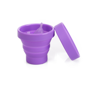 FDA Approved custom logo menstrual cup sterilizer foldable