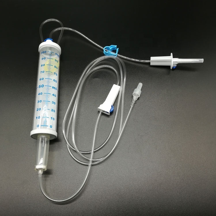 CE/ISO13485 Сертифицированный 100 мл и 150 мл Burette Тип вливания набор