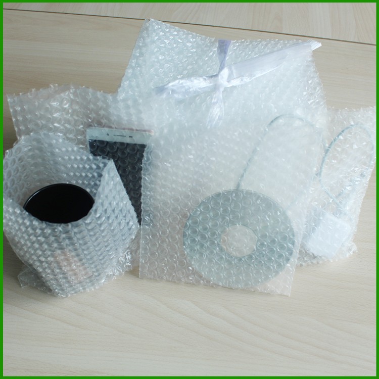 充气气泡袋泡沫空气薄膜透明站立袋低密度聚乙烯 (ldpe) 胶印邮寄抗