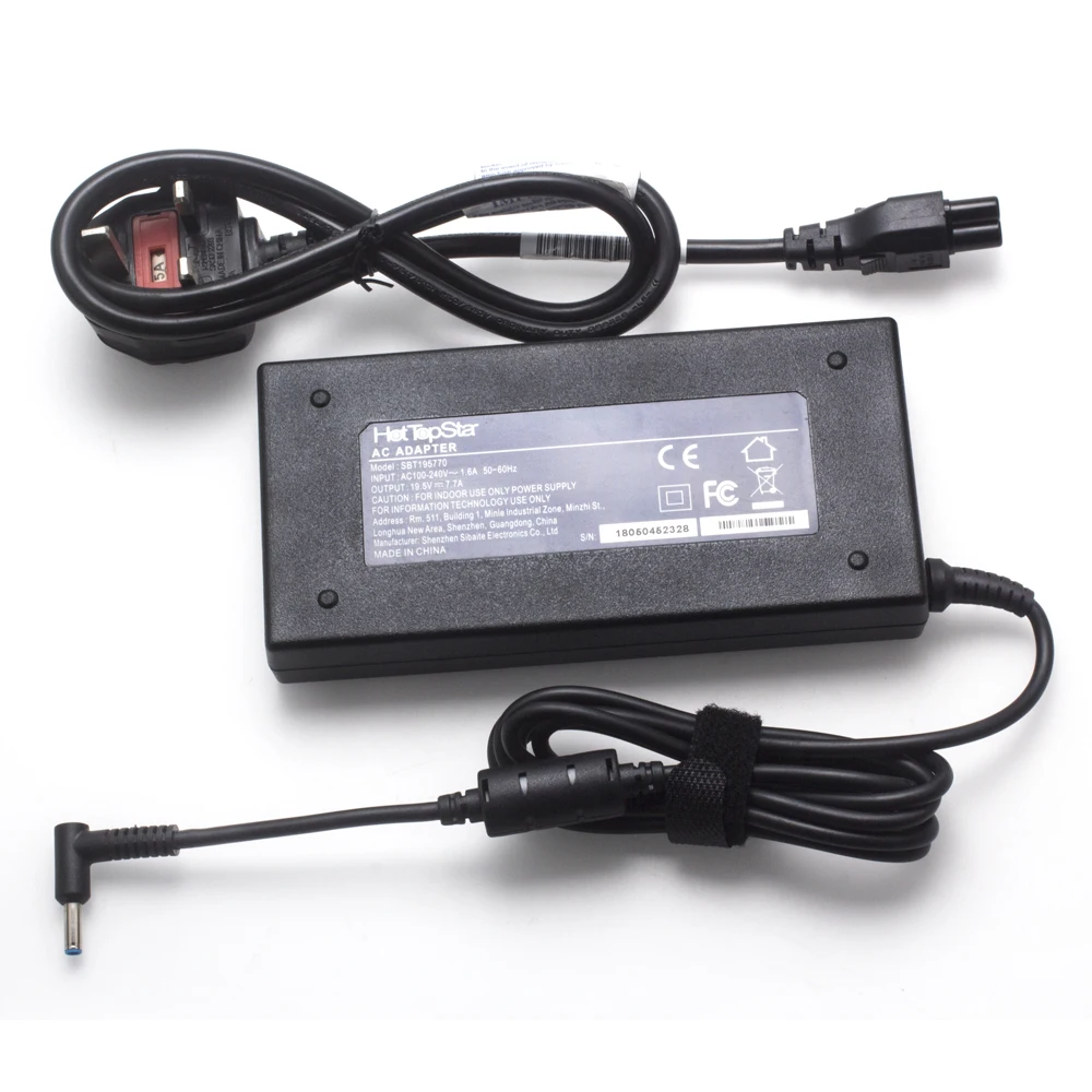 New for HP ZBook 15 G3 Slim Smart 150w 19.5V 7.7A AC Adapter TPN-DA03