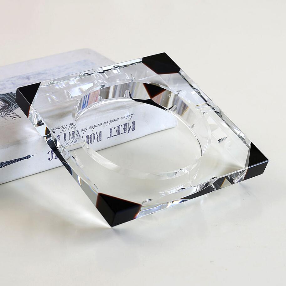 Смешные персональные выгравированы кристалл стекло пепельница распродажа