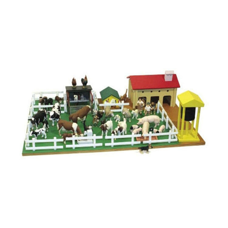 wooden farm animals for toddlers