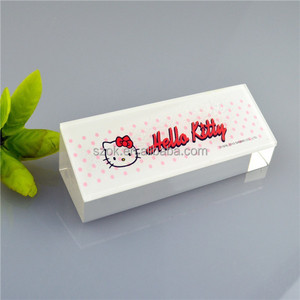 Acrylic Desk Name Plate With Print Acrylic Desk Name Plate With
