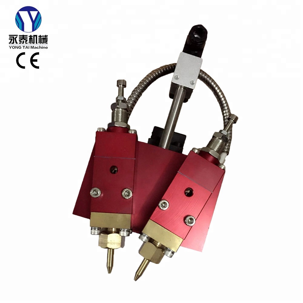 CE Промышленный Автоматический термоплавкий клеевой пистолет с двойной головкой для упаковки