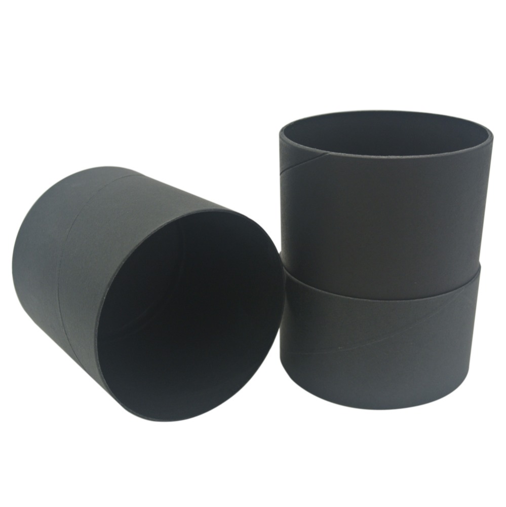 Оптовая продажа, черная дешевая дружественная Круглая Бумажная Трубка, упаковка в Китае