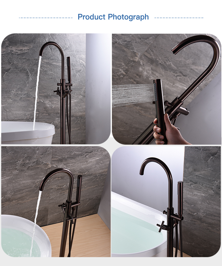 Grifos monomando montados en el piso, grifo para ducha independiente