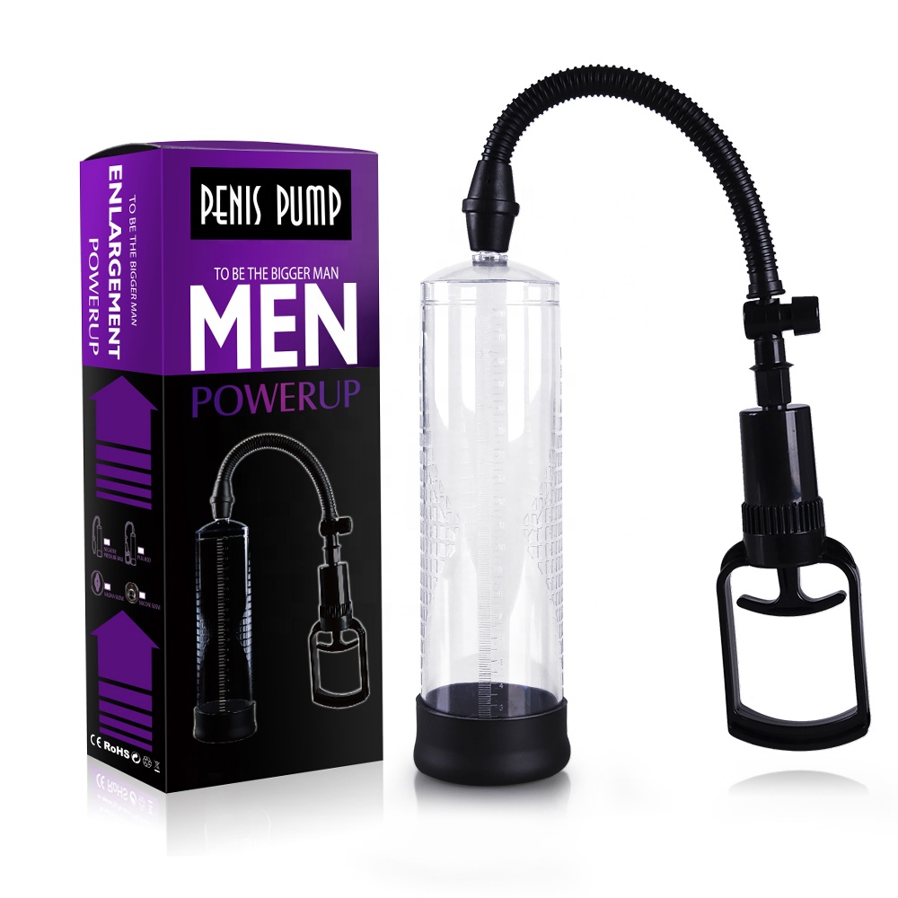 Battery Penis Enlargement Pump Vacuum Penis Enlarger Pump Male Masturbation Sex