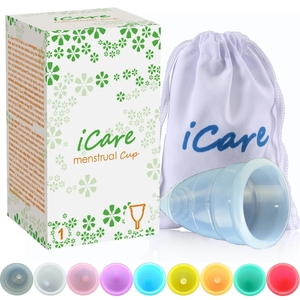 GIMC0TR High Quality Medical 100% Silicone Menstrual Cup Lady Period Menstrual Cups Manufacturer